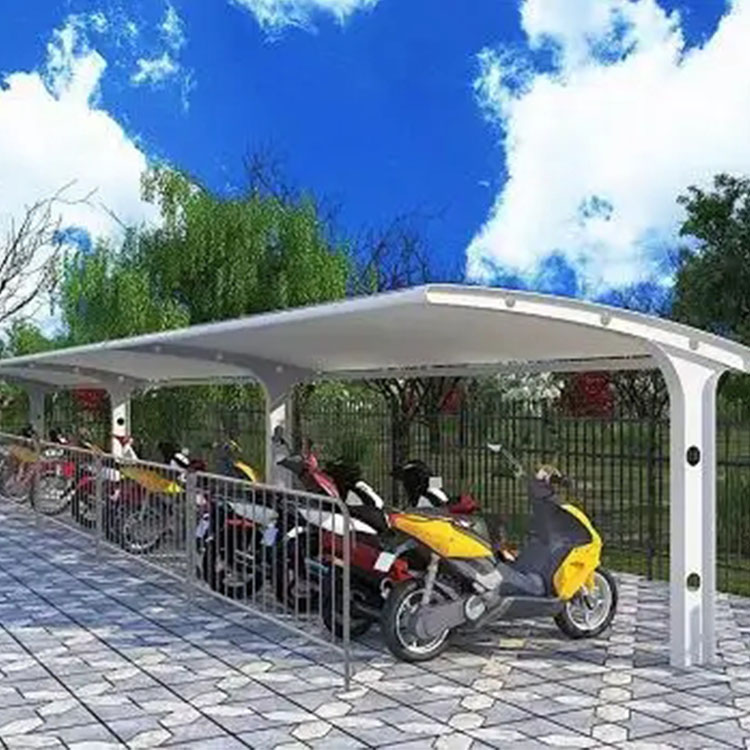 荔湾区膜结构电动车棚